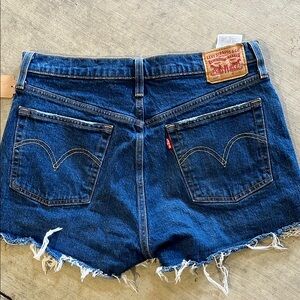 Levi's Dark Blue Jean Shorts size 31